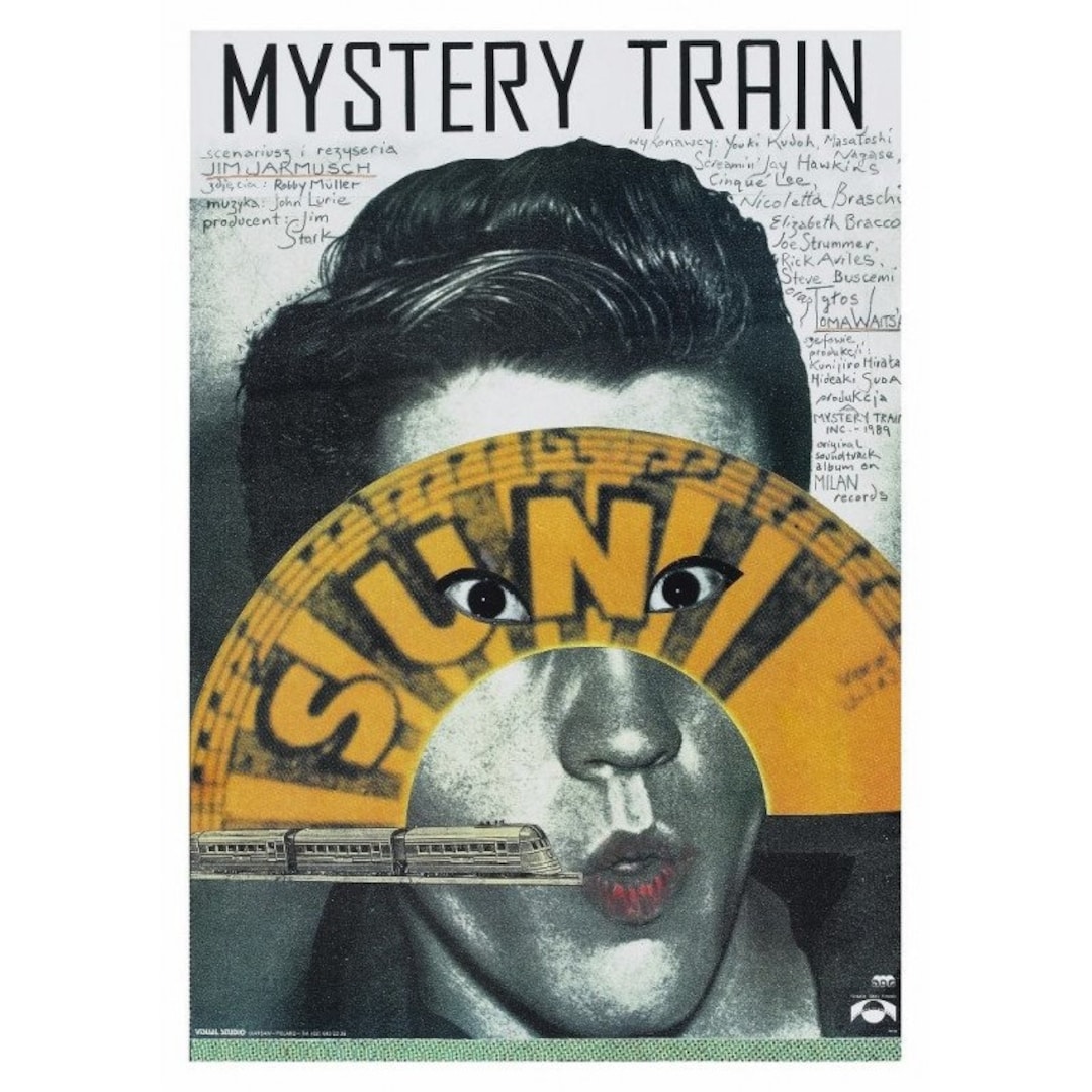 希少‼️MYSTERY TRAIN 映画ポスターポストカード ヴィンテージ ジム・ジャームッシュ『ミステリー・トレイン』映画