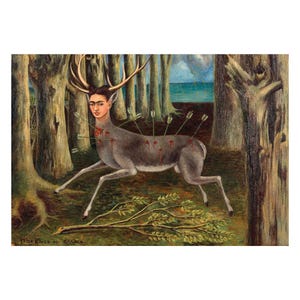 Cartolina Premium - Il cervo ferito di Frida Kahlo / 12 x 17 cm