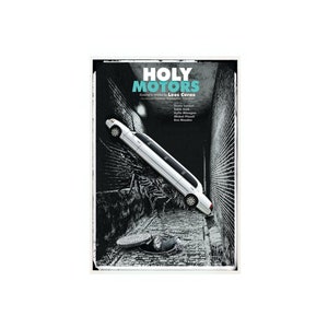 Premium Postcard / Polish Poster HOLY MOTORS movie by Leos Carax / Mini poster / Vintage