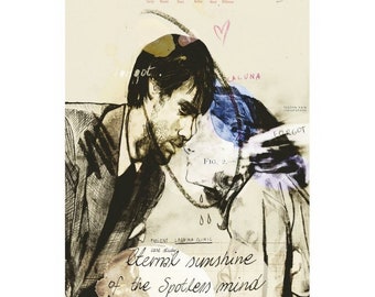 Eternal Sunshine of the Spotless Mind / Film Movie Postcard Premium