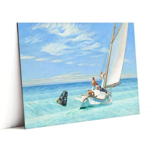 Ground Swell - Edward Hopper - Magnet 10x6,5 cm / fine art