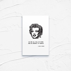 Carte postale; Icônes / Personnalité - Marilyn Monroe