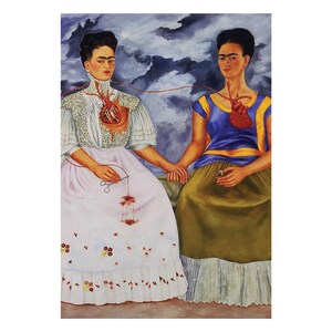 Cartolina Premium - Due Frida di Frida Kahlo / 12 x 17 cm