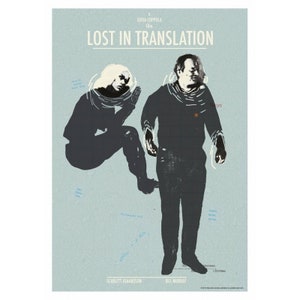 Carte postale premium / Affiche polonaise perdue dans le film de traduction