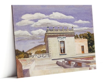 Saltillo Mansion - Edward Hopper - Magnet 10x7,5 cm / beaux-arts