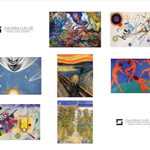 Carte postale premium / Mini poster / Art moderne / Reproductions