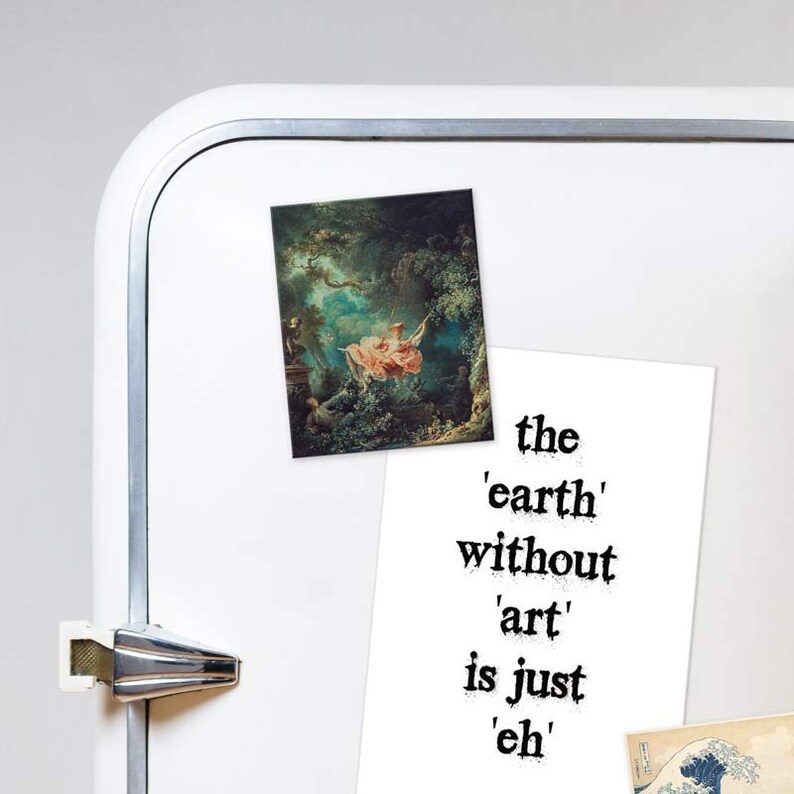 Fridge Magnet Art The Swing By Jean Honore Fragonard