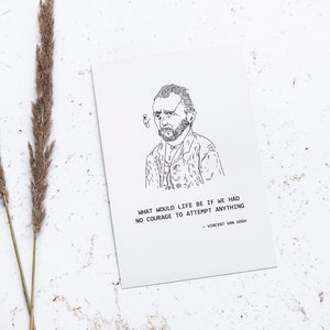 Carte postale; Icônes / Personnalité - Van Gogh