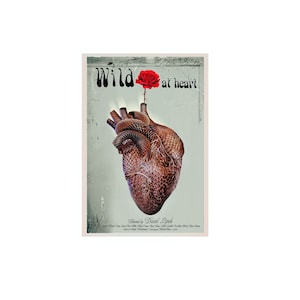 Premium Postkarte / Polnisches Poster Wild at heart Film von David Lynch / Mini Poster / Vintage