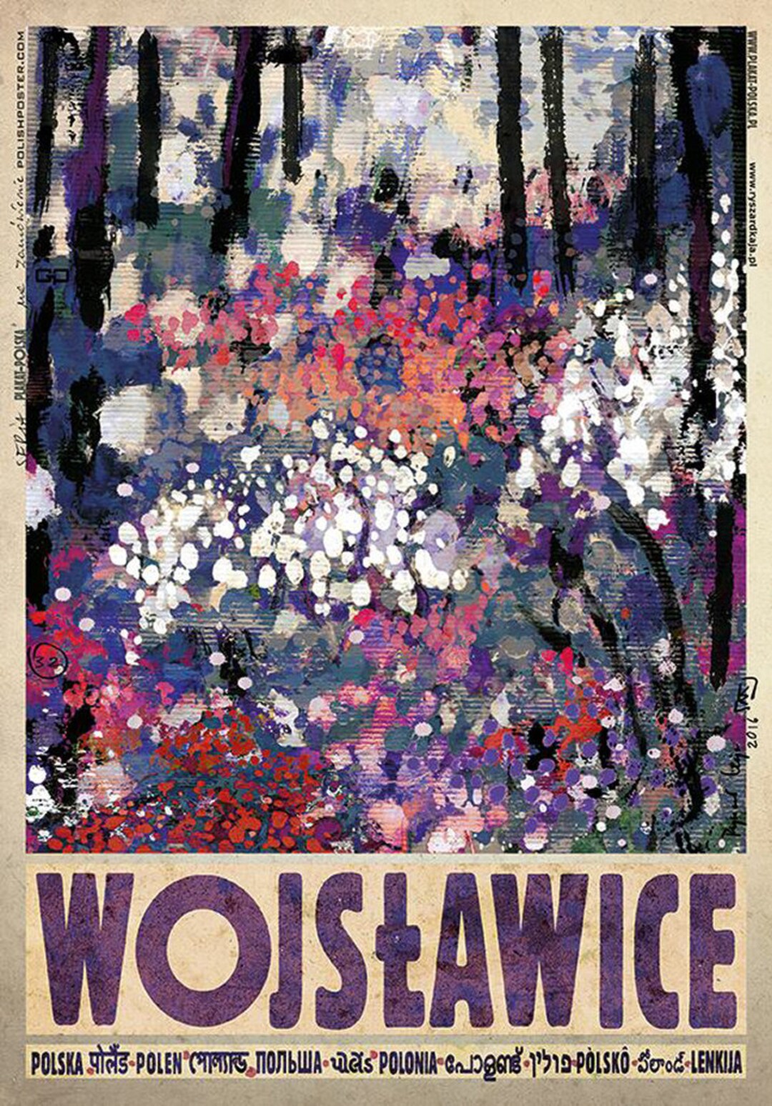 Poster 68x98 Cm Poland Wojslawice Kaja -