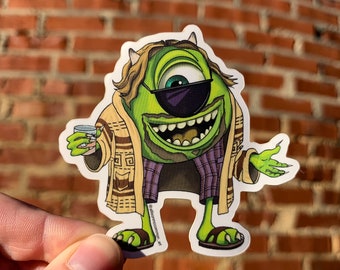 The Big Wazowski Sticker