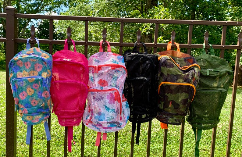 Mesh Backpack Boys Backpack Tank Backpack Monogrammed Backpack Mesh Backpack Embroidered Mesh Backpack Back to School