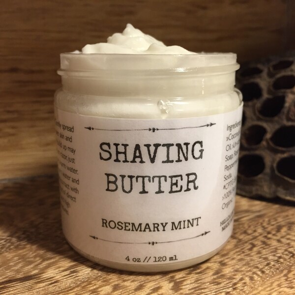 Mr. Shave. Shaving Butter. For Men.