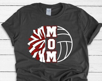 Volleyball Mom Shirt, Volleyball Shirt, Sport Shirt, Mom Shirt, Mother Shirt, Volleyball Gift, Sport Gift, Gift For Volleyball Lover