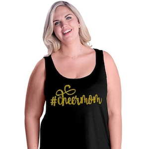 Cheer Mom Plus Size Tank Top