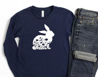 Bunny Shirt, Hase Shirt, Hasen Shirt, Oster Shirt, Natur Liebhaber, Tier Liebhaber T-Shirt, Frühling Shirt, Hase Liebhaber Geschenk, Ostern Geschenk