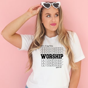 Worship Shirt, Made to Worship, Christian Shirts, Religious Shirt, Faith Shirt, Bible Verse Shirt, Inspirational Shirt, Pray Shirt, Jesus