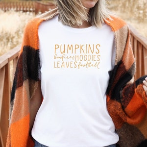 Fall Sayings Long Sleeve Tee  Shirt
