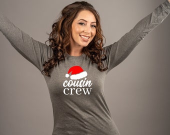 Christmas Cousin Crew Shirt, Cousin Crew Party Shirt, Matching Cousin Shirt, Cousin Shirt, Gift for Cousins, Christmas Gift, Cousin Night