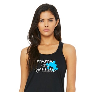 Mama Of A Warrior Tank Top