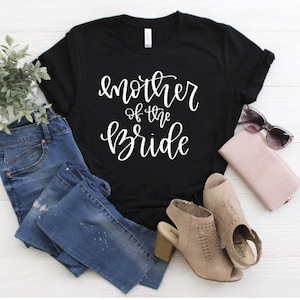 Mother Of The Bride Short Sleeve Tee Shirt