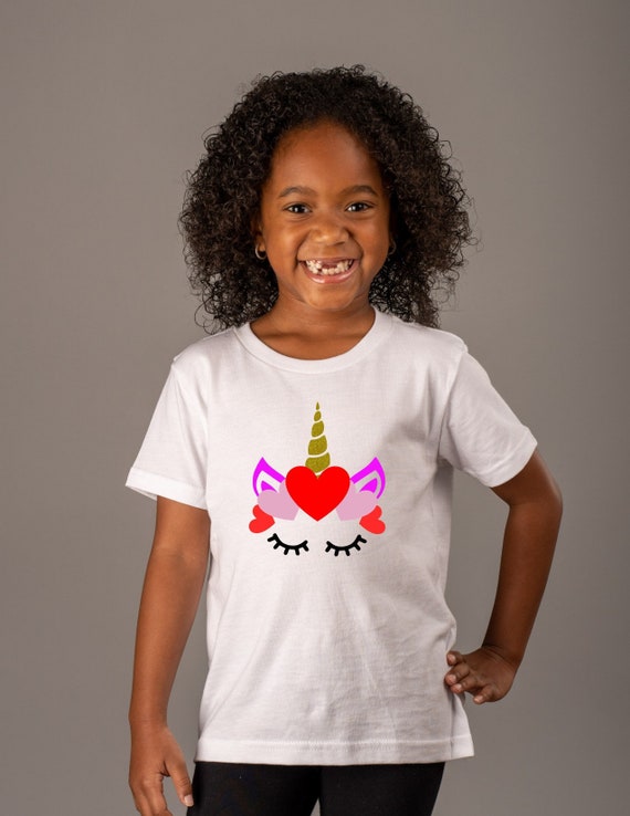 Girls unicorn shirts sales