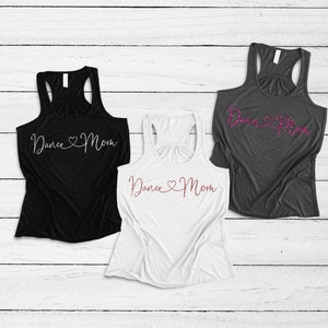 Dance Mom Heart Tank Top