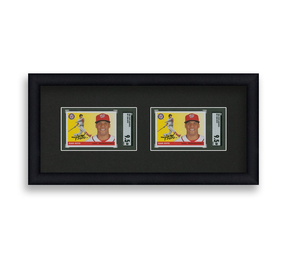 SGC Graded Card Frame Display 2 Opening Frame For 2 SGC Graded Etsy