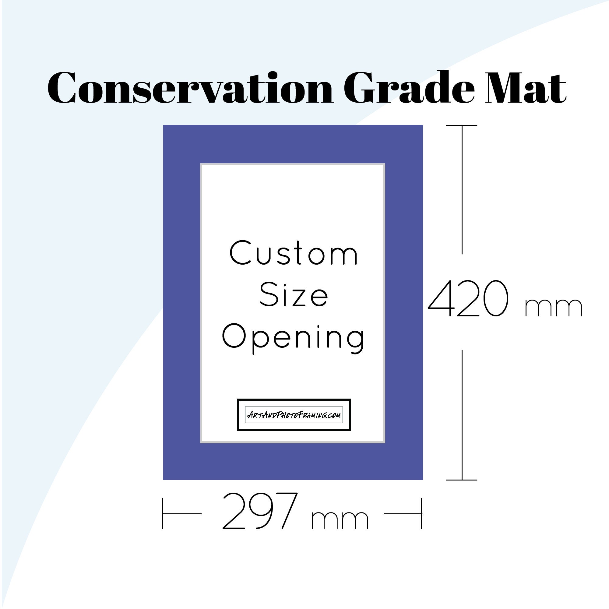 A3 Mat Board 11.7x16.5 297mm X 420mm Picture Frame Matboard for