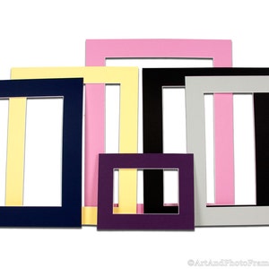 Picture Frame Mat Board | Photo Mat | Custom Mat | Double Mat | Photo Mats