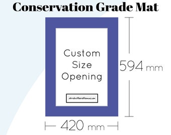 4x6 Mat Board 4 X 6 Picture Frame Matboard for Any Size - Etsy