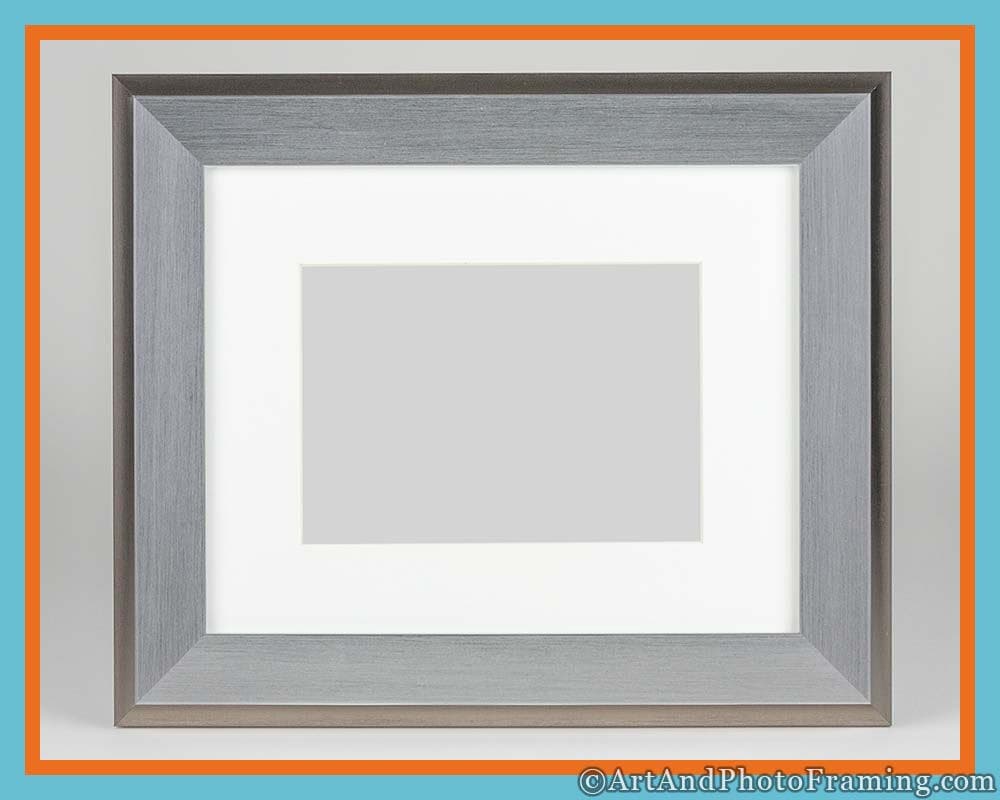 8X10 Silver Picture Frame 8x10 Silver Frame with Mat for 5x7 Etsy