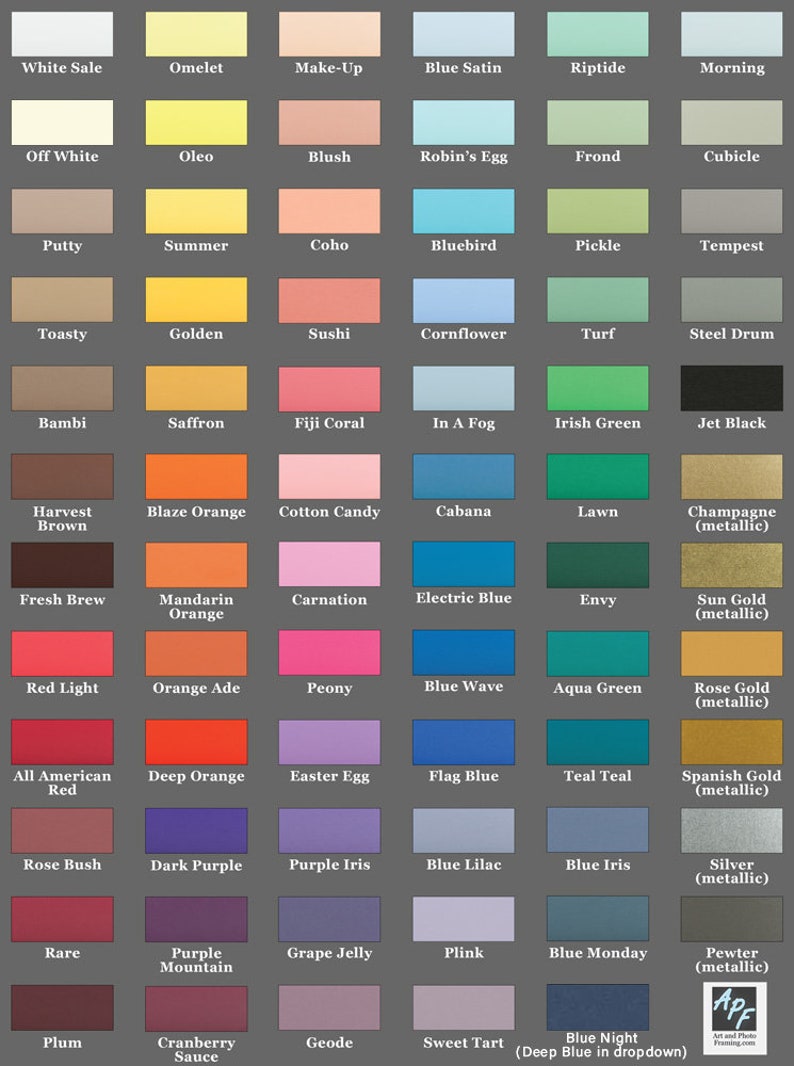 Matboard for Photos Mat Board Various Sizes Picture Mat Etsy