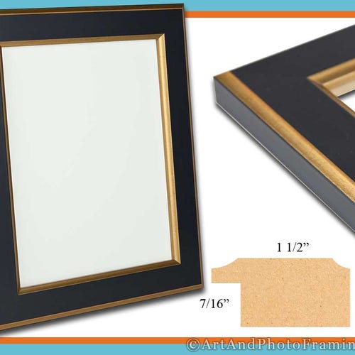 Frames by Mail Black Flat Picture Frame 8X10 Frames by Mail Black Flat Picture Frame 8X10