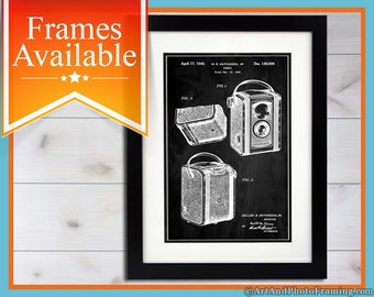 Camera Patent Poster Print Photography Decor Camera Art Photographer Gift Camera Decor Photography Patent Print Camera Poster Art Decor