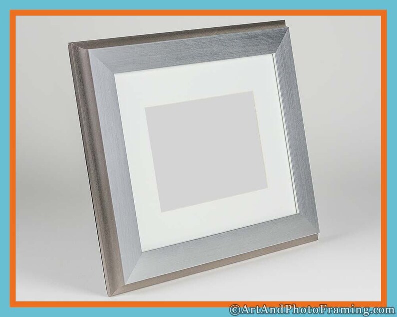 8X10 Silver Picture Frame 8x10 Silver Frame With Mat for 5x7 Etsy