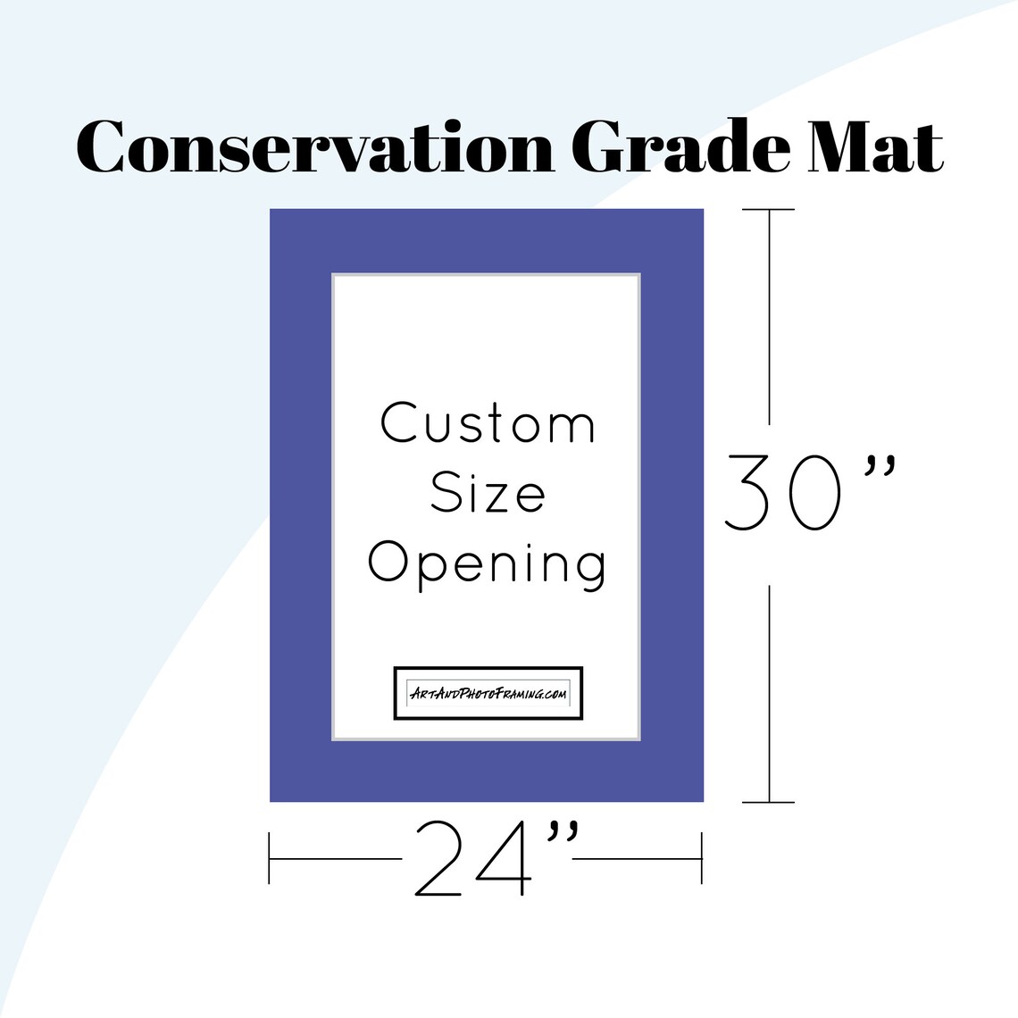 24x30 Mat Board 24 X 30 Picture Frame Matboard for Any Size Etsy