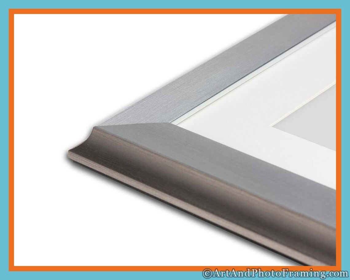 8X10 Silver Picture Frame 8x10 Silver Frame With Mat for 5x7 Etsy