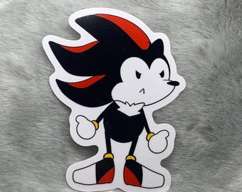Scribble Shadow Sticker