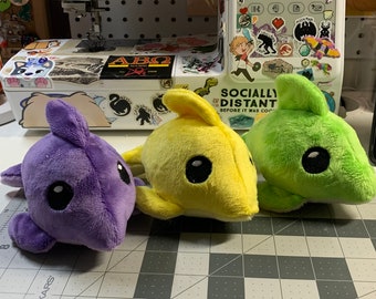 Dolphin plushies