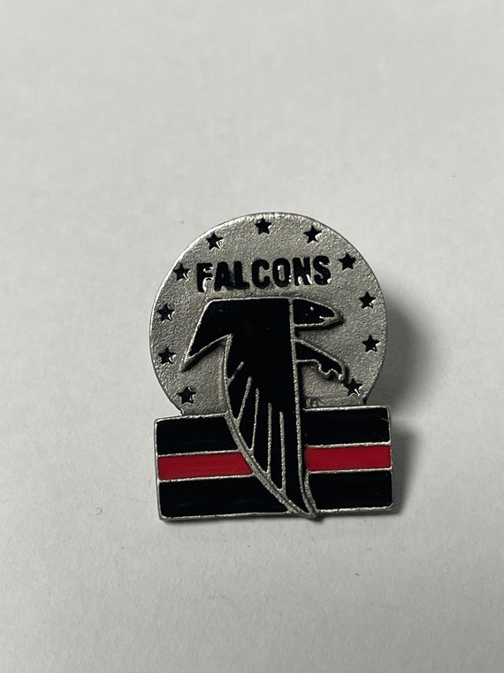 Vintage Atlanta, Falcons, NFL team logo lapel