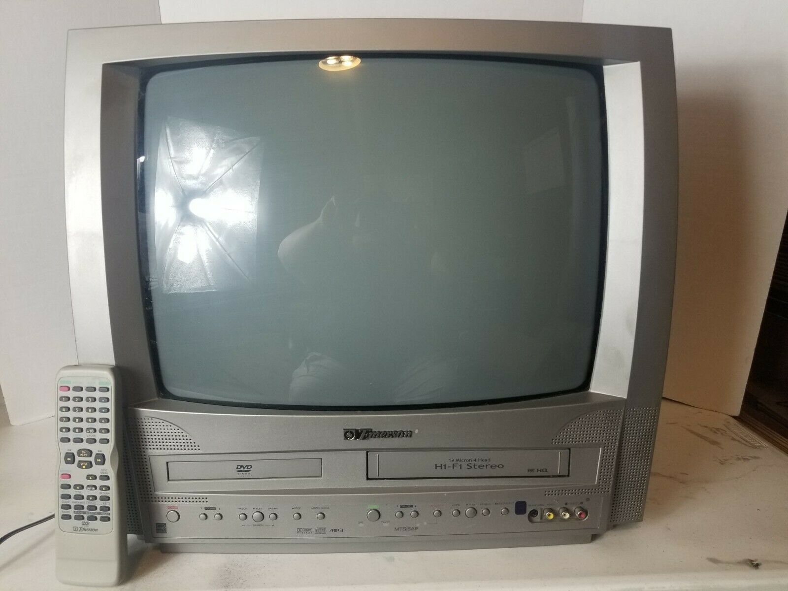 Emerson EWC19T4 20 Stereo TV/DVD/VCR Combination Retro Etsy