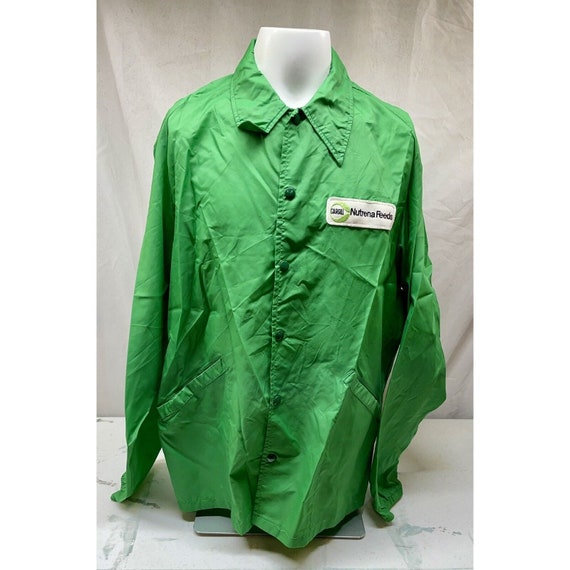 Vintage SWINGSTER 1960s Green Windbreaker Jacket -