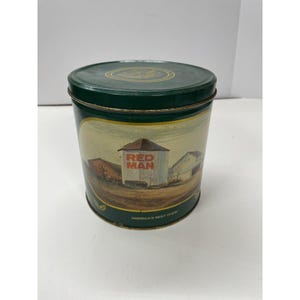 redman tobacco tins Red Man Tobacco Tin