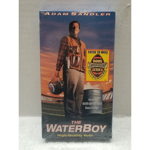 The Waterboy Adam Sandler VHS Rare Factory Sealed New Comedy Etsy