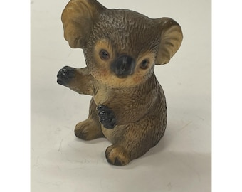 2インチ天然ピンクオパールコアラ、クリスタルコアラ彫刻、コアラの