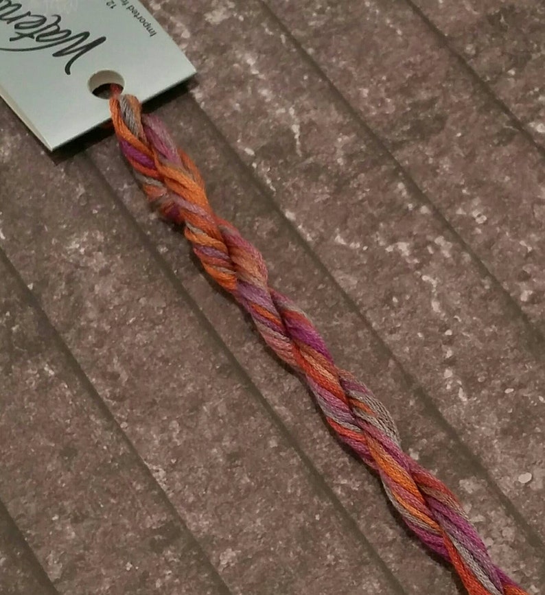 12 stranded 184 skein Caron WaterliliesSilk Embroidery Thread5.5mtrs Sheherezade