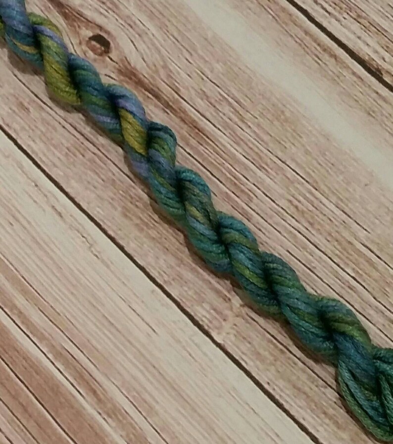 skein 067 12 stranded Rain Forest \u2013 GlorianaSilk Embroidery Thread5.5mtrs