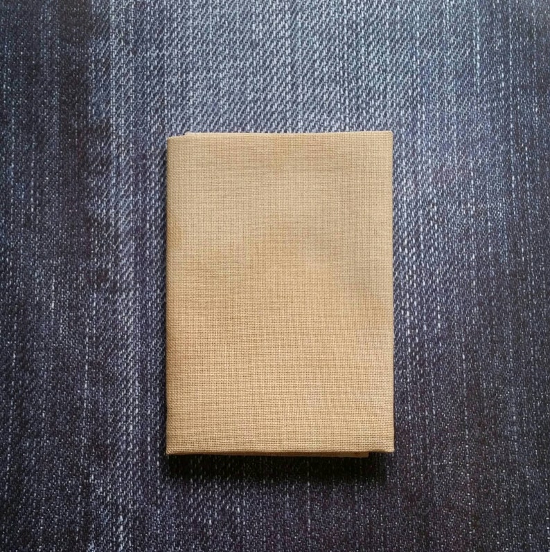 Weak Tea \u2013 Natural Hand dyed 28ct Brittney Evenweave Needlework fabric