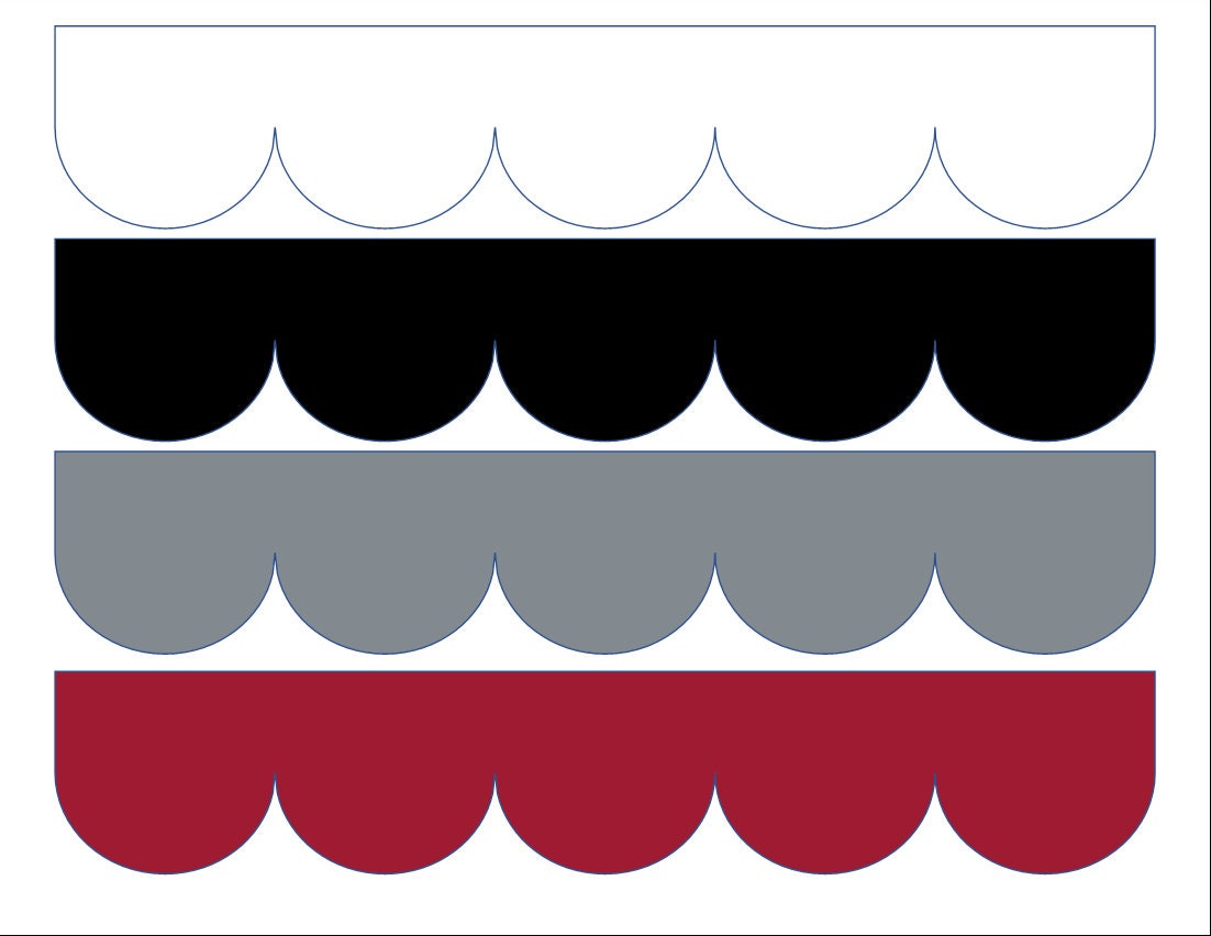 Tide Border Roll Tide! Bulletin Board Border for Classroom - Etsy